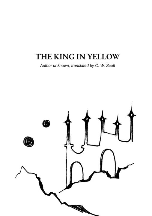 The King in Yellow (Act I) - Title Page