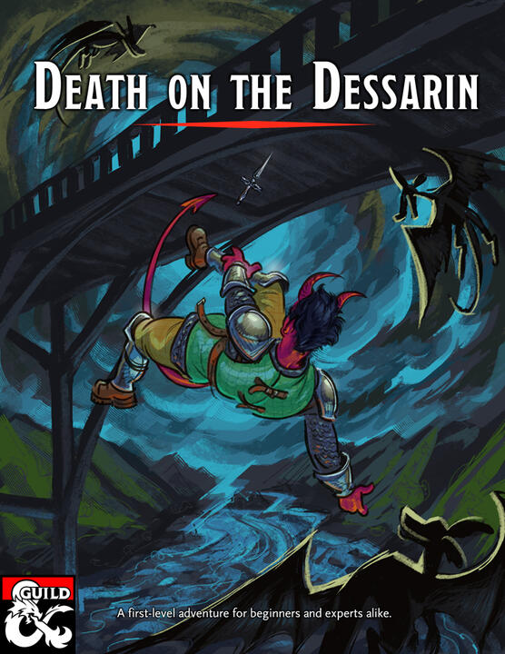 Death on the Dessarin - Cover