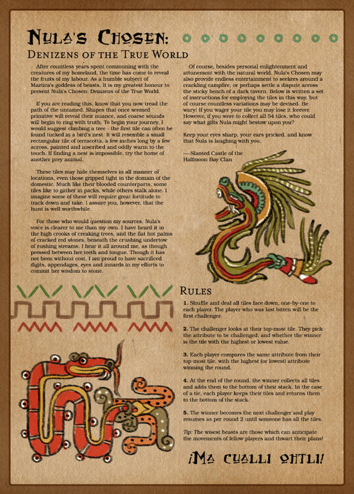 Nula&#39;s Chosen - Page 1